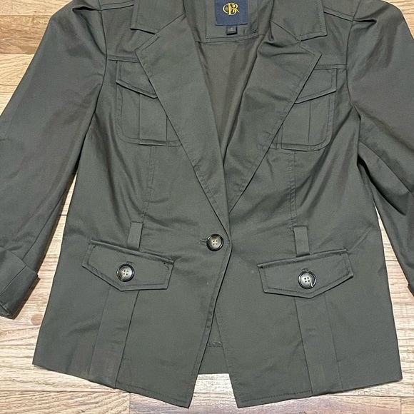 Outback Red (OBR) Women’s Utility Safari Blazer Jacket – Olive Medium - Picture 4 of 9